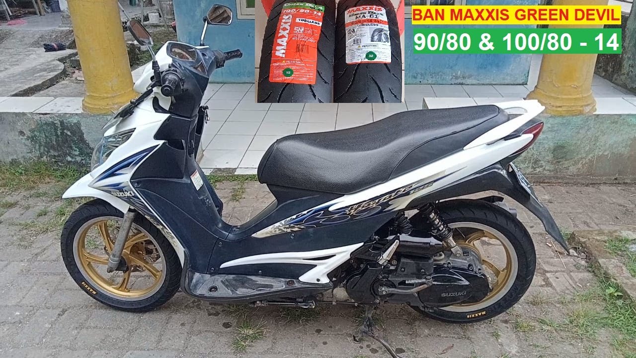 MAXXIS GREEN DEVIL 90/80 - 100/80 14 | SUZUKI HAYATE R14