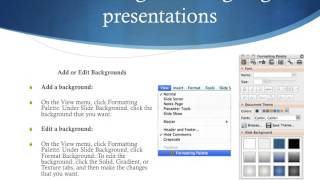 Instructional Presentation