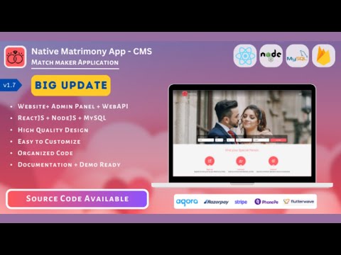 How to make matrimonial website | create a wedding website |Matrimonial website php script download