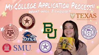 My experience applying to Texas Universities!! (apply, acceptance, denial, scholarships, and MORE!) screenshot 1