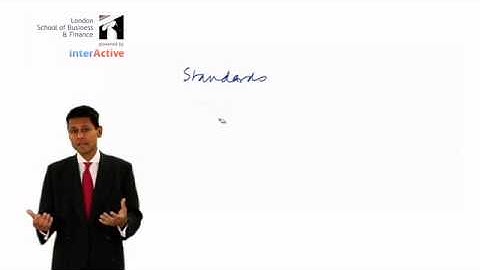 LSBF ACCA F7: Financial Reporting, Key Facts regarding Standards