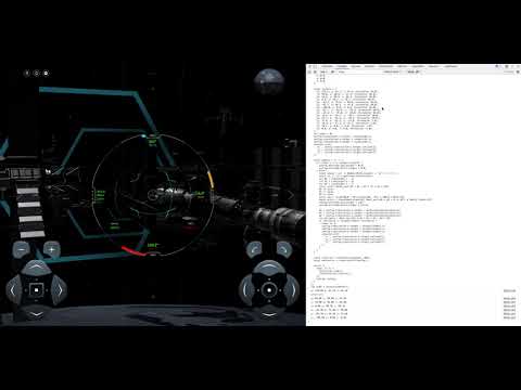TF Neural Network PID Controller Error Projection SpaceX's ISS Docking Simulator - Ride Around ISS