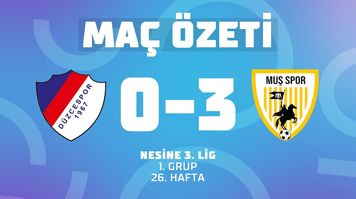 MAÇ ÖZETİ | Nesine 3. Lig 1. Grup | Düzce Cam Düzcespor 0-3 Muş Spor Kulübü