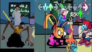 FNF Corrupted Finn & Jake In Real Life (FNF IRL)