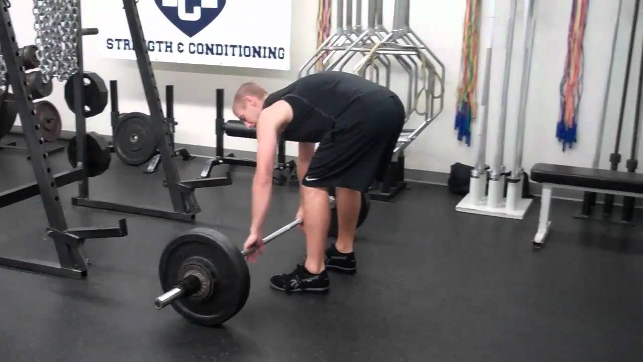3/4 BW Power Clean - YouTube