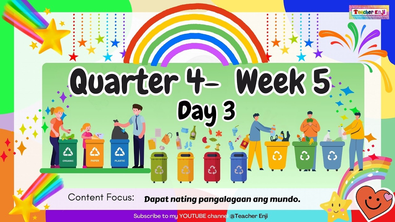 Quarter 4 Week 5 Day 3 Kinder Lesson Matatag Curriculum - YouTube