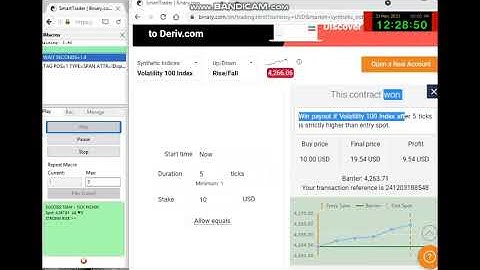 💥RISE/FALL💥5 TICK TRADING STRATEGY💥ACCURACY ANALYZER💥