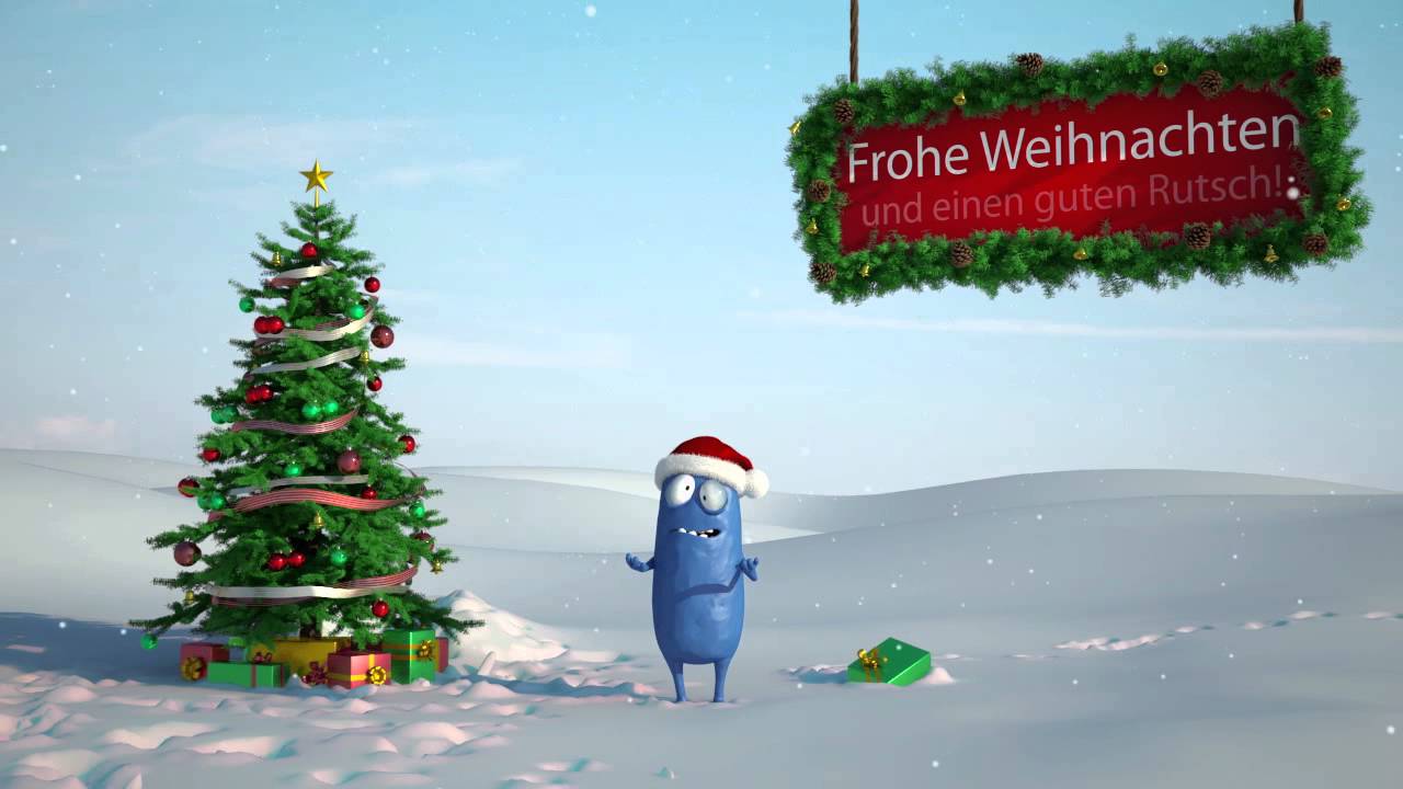 Frohe weihnachten und einen guten rutsch Frohe Weihnachten und einen guten Rutsch! Weihnachtsanimation - YouTube
