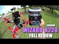 Eachine WIZARD X220 FPV - Full Review - [Unboxing / Inspection / Flight-CRASH! Test / Pros & Cons]