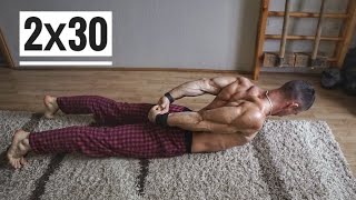 Fix POSTURE in Home Conditions in 10 MINUTES! Strengthening the BACK