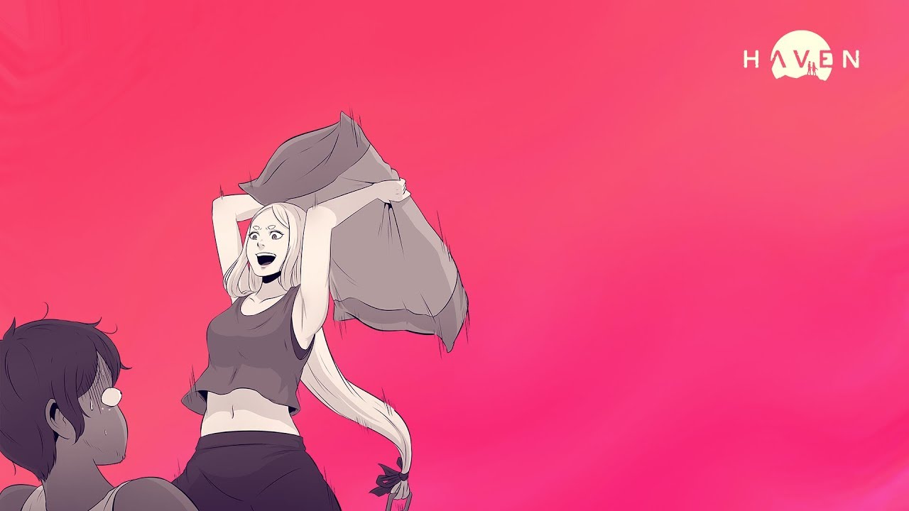 Haven - Drawing Timelapse "Pillow Fight" by Koyorin - YouTube