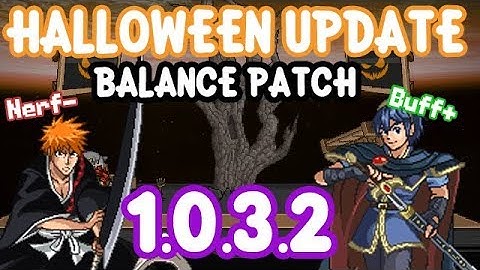 SSF2 Halloween Update! Balance patch 1.0.3.2 overview