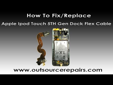 How To Replace/Fix Apple Ipod Touch 5TH Gen Dock Connector Flex Cable