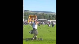 Highland Games Hammer Throw - Landmarks of the Faith