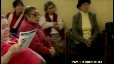 How to Install  Digital TV Converter Box: Hispanic Senior Center Video