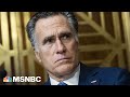 Something in him just snapped: &#39;Profoundly disappointed&#39; Romney rips Trump Republicans in new book