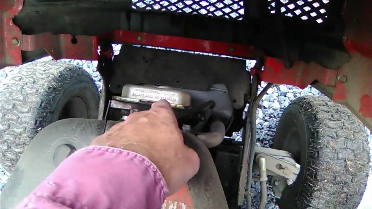 UPDATE Craftsman T110 Oil Leak YouTube