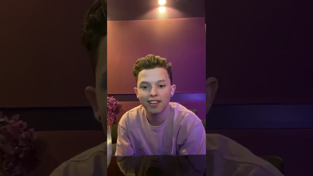 Jacob Sartorius Live Stream, December 20, 2019