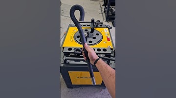 Part 3/3 Foundation bolt making process. Bending of Round bar, making top hook.