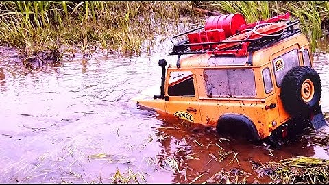 Camel Trophy in AMAZON RAINFOREST - Land Rover Extreme water spa