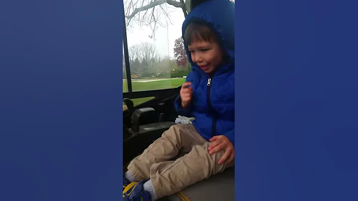 August Callahan Backhoe driving