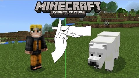 MinecraftPE//Transform/Morph Into Any Mobs In Minecraft With Command Blocks! | Morphing Machine!