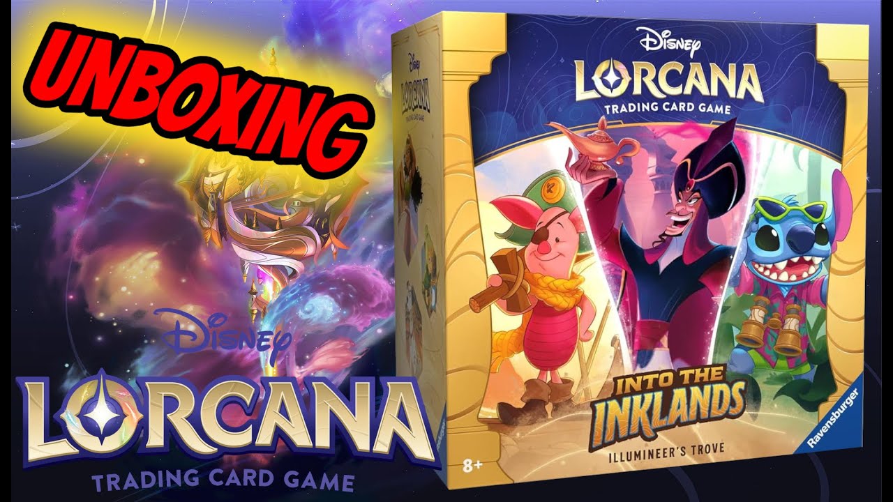 🌌 Disney LORCANA illumineer's trove - INTO THE INKLANDS Unboxing