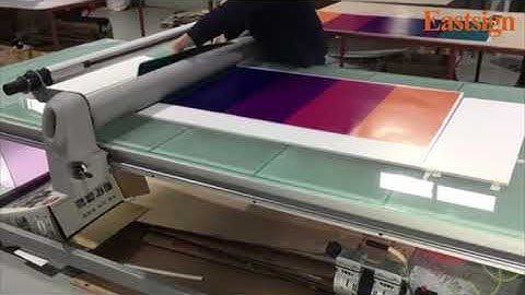 Flatbed Applicator -Smart Table