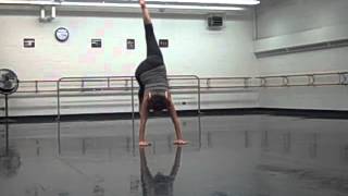 Leah's modern dance solo movement study Spring 2012