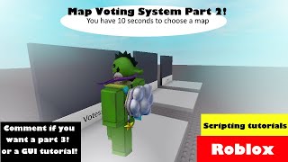 How to make Map Voting System in Roblox! Part 2