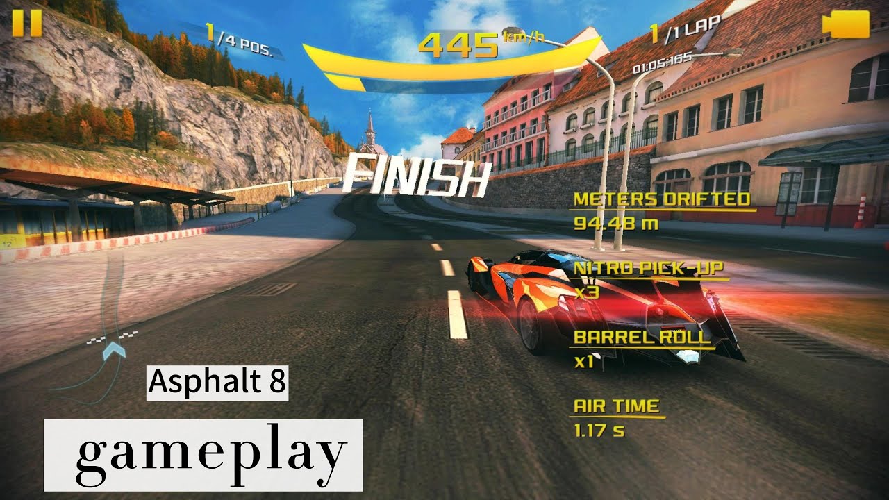 Asphalt 8 gameplay#2 - YouTube