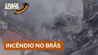 Sp Incêndio Grave Atinge Galpão No Brás Nesta Segunda-Feira 30
