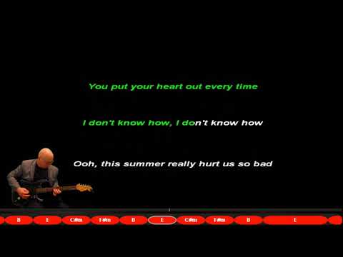 Alma - Summer Really Hurt Us - Chords Lyrics Video