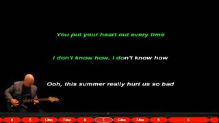 ALMA - Summer Really Hurt Us - chords lyrics video