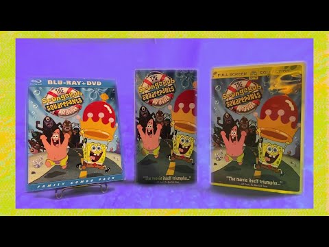 the spongebob squarepants movie vhs