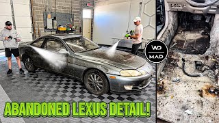 Disaster Barnyard Find with MAD DETAILING | Moldiest Lexus EVER! | Car Detailing Restoration