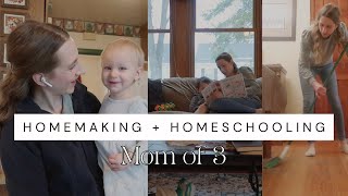 Day in the Life of a Mom of 3 | Homemaking | Slow Living