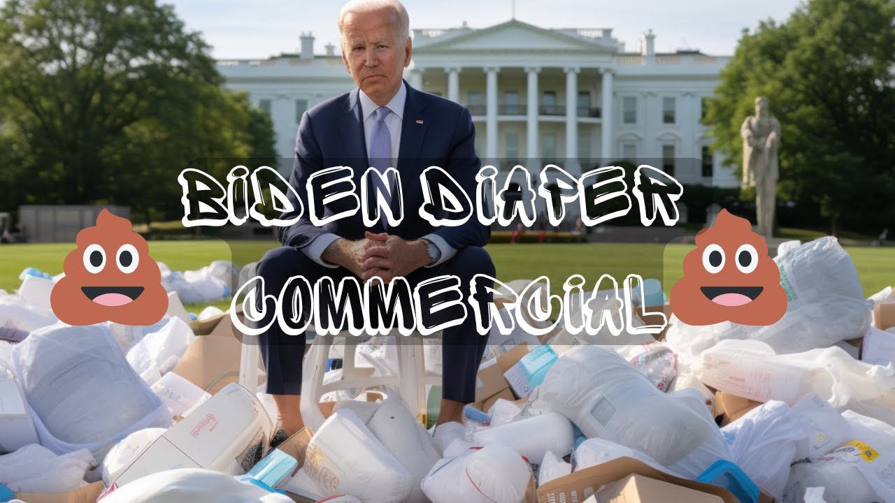 Joe Biden Adult Diaper Commercial's Banner