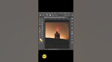 Lens Flare Effect | Photoshop Tutorial #shorts