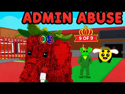 Conseguí un Team Cheese 9/9 en el ADMIN ABUSE del Sábado en STEAL A BRAINROT | Suerte Máquina RNG