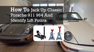 How To Jack Up Classic Porsche 911 964 And Identify Lift Points