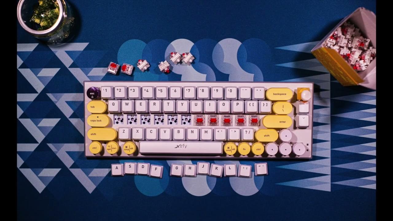 Keyboard Key Switch Swap Xtrfy K5 Level Up Desks YouTube