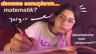 lgs ders çalışma günlüğüm #13// deneme sonuçlarım😮‍💨+ denemeye nasıl çalışıyorum