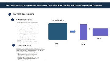 KDD 2025 -Fast Causal Discovery by Approximate Kernel based Generalized Score Functions