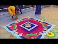 Rangoli Mahalaxmi Mandir kolhapur |अंबाबाई मंदिर कोल्हापूर रांगोळी Rajashri junnrkar bhagawat