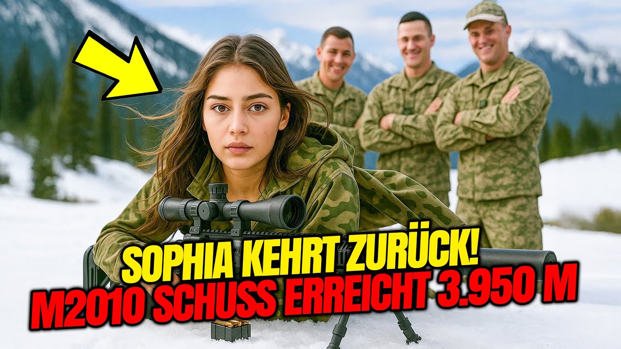 SOPHIA IST ZURÜCK! MIT EINER M2010 TRIFFT SIE 3.950 METER — UND SCHALTET DIE GANZE BASIS AUS!