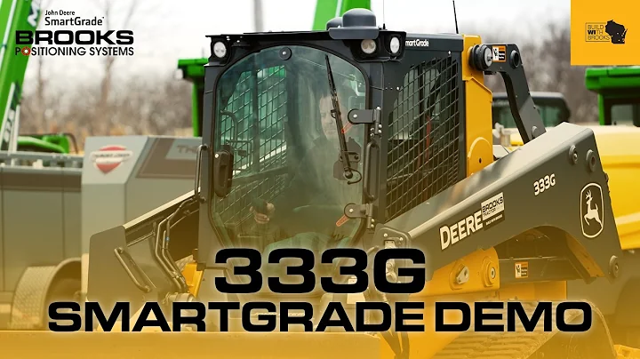 Watch Our John Deere 333G SmartGrade Dominate Grading with Laser Accuracy!