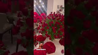 Diddy Surprises Caresha With Roses 🌹♥️👫🏽 #shorts