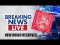 BREAKING New RHINO RESERVE Vinyl ANNOUNCEMENT