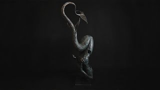 Self Deception Metal Sculpture By Alexander Dedov 2021